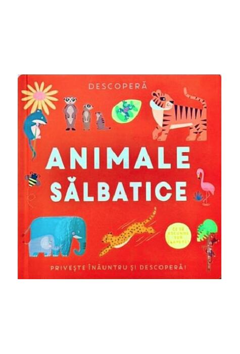 Copertă produs Descoperă - Animale sălbatice