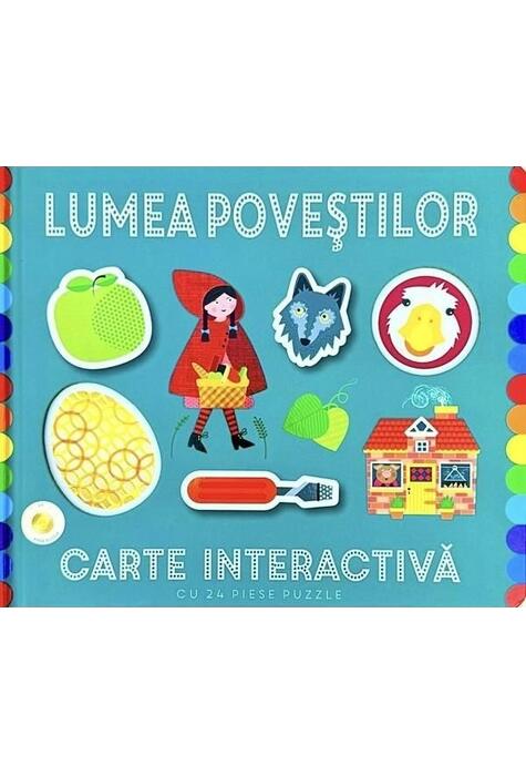 Copertă produs Lumea poveștilor. Carte interactivă