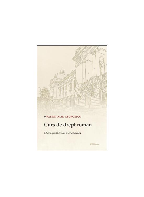 Copertă produs Curs de drept roman - gallery big 1
