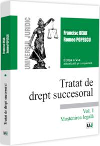 Copertă produs Tratat de drept succesoral (Vol. I)  Moştenirea legală