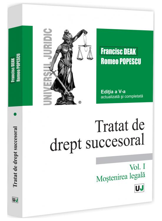 Copertă produs Tratat de drept succesoral (Vol. I)  Moştenirea legală - gallery big 1