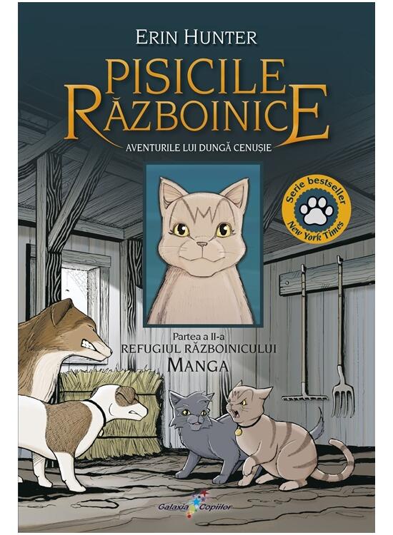 Copertă produs Pisicile Războinice Manga. Aventurile lui Dungă Cenușie. Refugiul Războinicului (Vol. 2) - gallery big 1