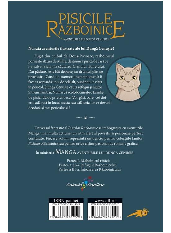 Copertă produs Pisicile Războinice Manga. Aventurile lui Dungă Cenușie. Refugiul Războinicului (Vol. 2) - gallery big 2