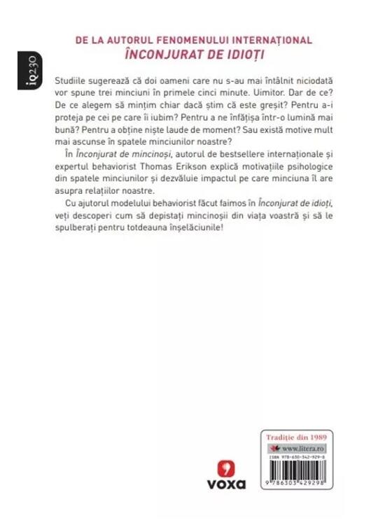 Copertă produs &Icirc;nconjurat de mincinoși - gallery big 2