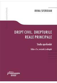 Copertă produs Drept civil. Drepturile reale principale. Studiu aprofundat