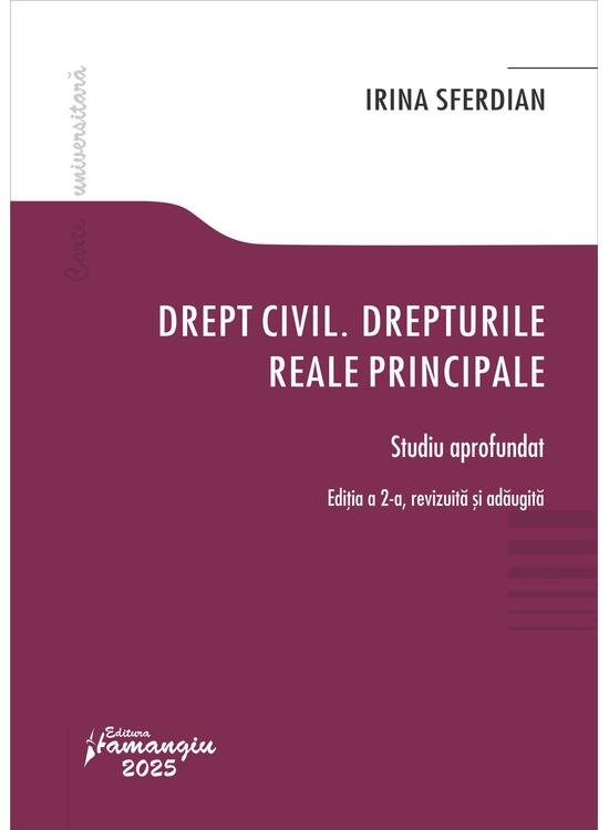 Copertă produs Drept civil. Drepturile reale principale. Studiu aprofundat - gallery big 1