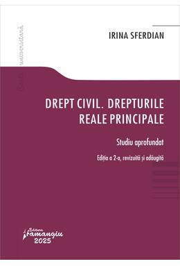 Copertă produs Drept civil. Drepturile reale principale. Studiu aprofundat