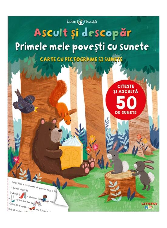 Copertă produs Bebe &icirc;nvață. Ascult și descopăr. Primele mele povești cu sunete - gallery big 1