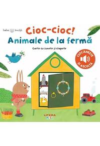 Copertă produs Bebe &icirc;nvață. Cioc-cioc! Animale de la fermă