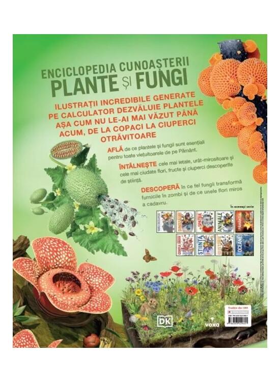 Copertă produs Enciclopedia cunoașterii. Plante și fungi - gallery big 2