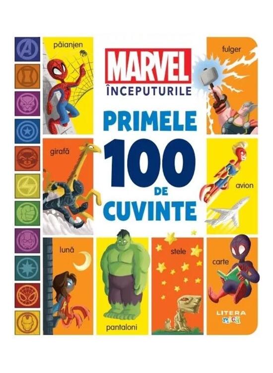 Copertă produs Marvel &Icirc;nceputurile. Primele 100 de cuvinte - gallery big 1