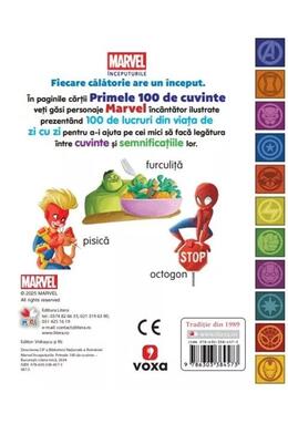 Copertă produs Marvel &Icirc;nceputurile. Primele 100 de cuvinte