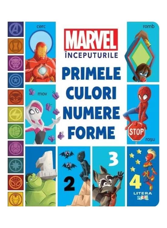 Copertă produs Marvel &Icirc;nceputurile. Primele culori, numere, forme - gallery big 1