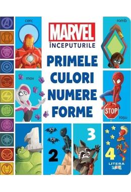 Copertă produs Marvel &Icirc;nceputurile. Primele culori, numere, forme