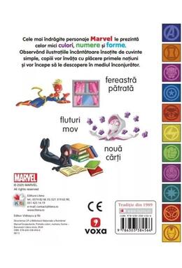 Copertă produs Marvel &Icirc;nceputurile. Primele culori, numere, forme