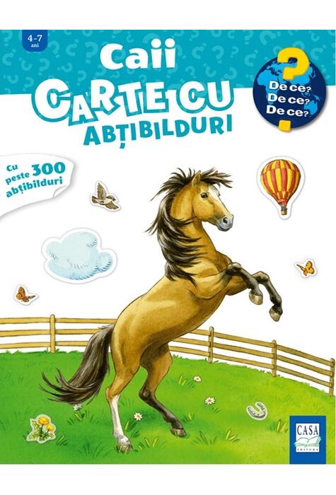 Copertă produs Caii - carte cu abțibilduri