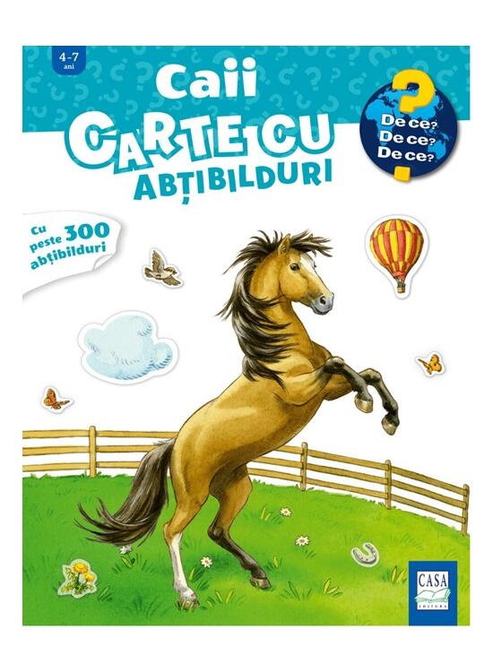 Copertă produs Caii - carte cu abțibilduri - gallery big 1