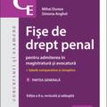 Copertă produs Fișe de drept penal pentru admiterea &icirc;n magistratură și avocatură. Partea generală (Vol. 1) - gallery small 