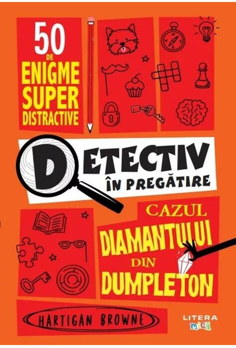 Copertă produs Detectiv &icirc;n pregătire. Cazul diamantului din Dumpleton