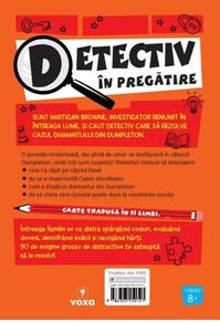 Copertă produs Detectiv &icirc;n pregătire. Cazul diamantului din Dumpleton