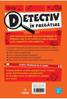 Copertă produs Detectiv &icirc;n pregătire. Cazul diamantului din Dumpleton