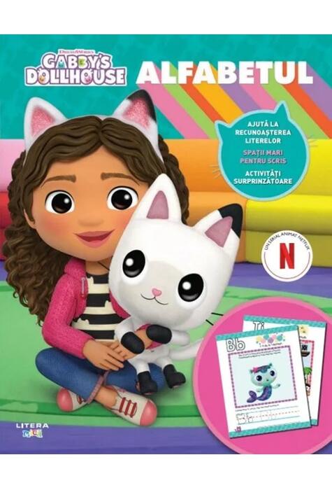 Copertă produs Gabby's Dollhouse. Alfabetul