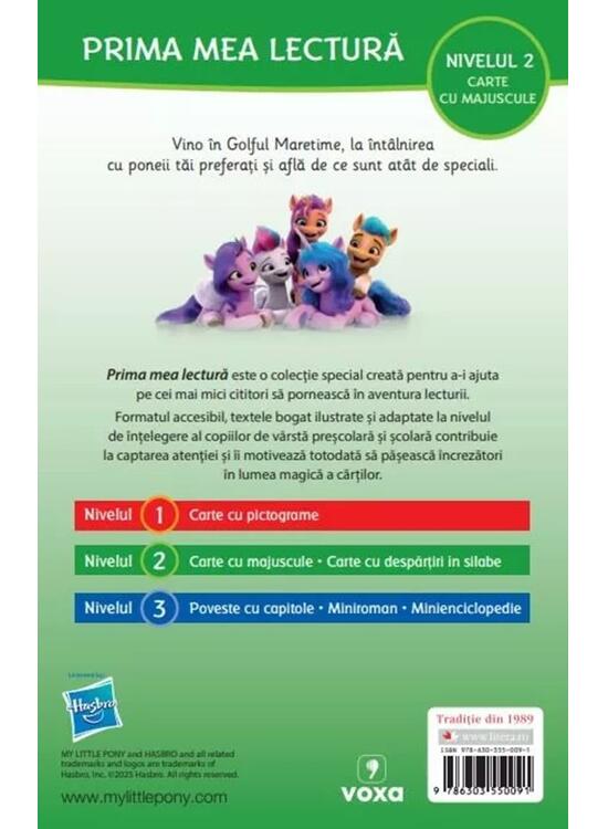Copertă produs My Little Pony. Poneii din Golful Maretime (Nivelul 2 Carte cu majuscule) - gallery big 2