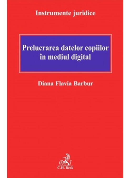 Copertă produs Prelucrarea datelor copiilor &icirc;n mediul digital - gallery big 1