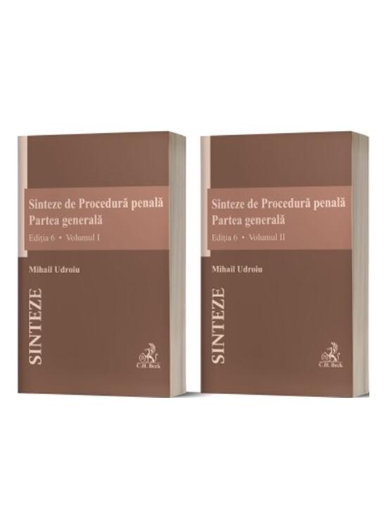 Copertă produs Sinteze de Procedură penală. Partea generală (Vol. I+II) - gallery big 1
