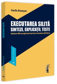 Copertă produs Executarea silită. Sinteze, explicații, teste