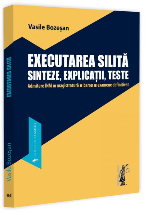 Copertă produs Executarea silită. Sinteze, explicații, teste