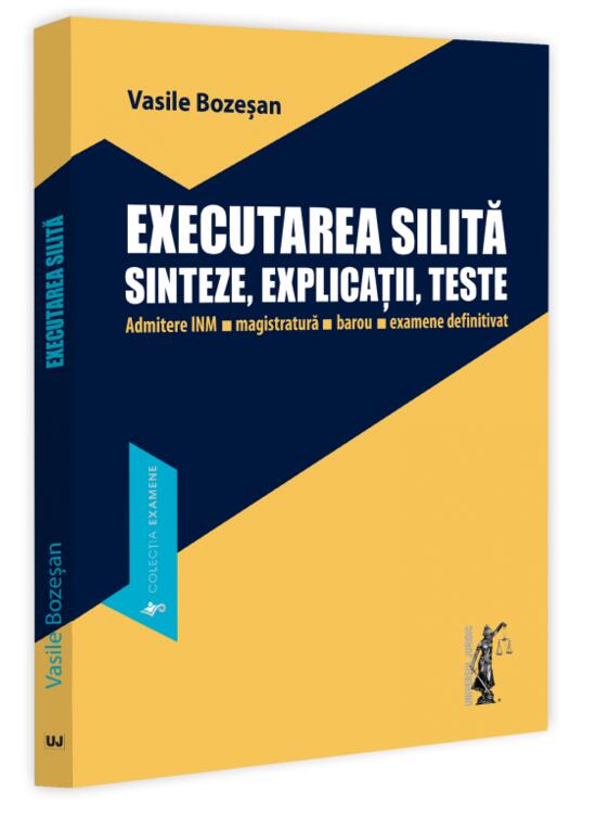 Copertă produs Executarea silită. Sinteze, explicații, teste - gallery big 1