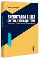 Imagine produs Executarea silită. Sinteze, explicații, teste