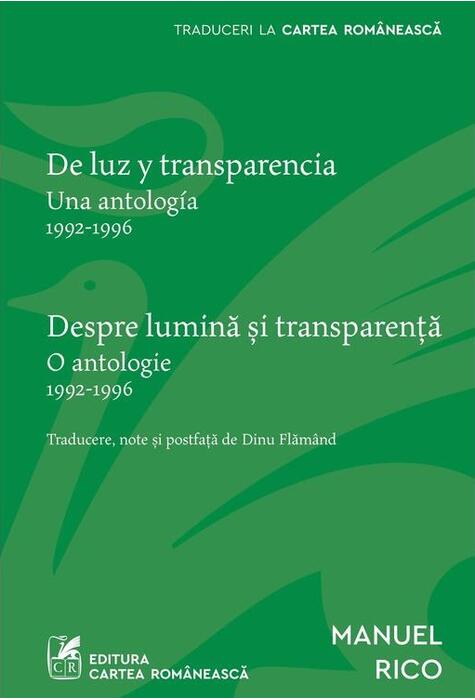Copertă produs Despre lumină și transparență / De luz y transparencia (ediție bilingvă)