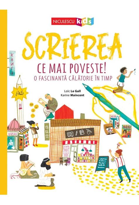 Copertă produs Scrierea. Ce mai poveste!