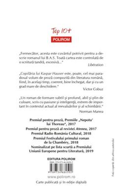 Copertă produs Copilăria lui Kaspar Hauser
