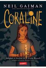 Copertă produs Coraline. Roman grafic