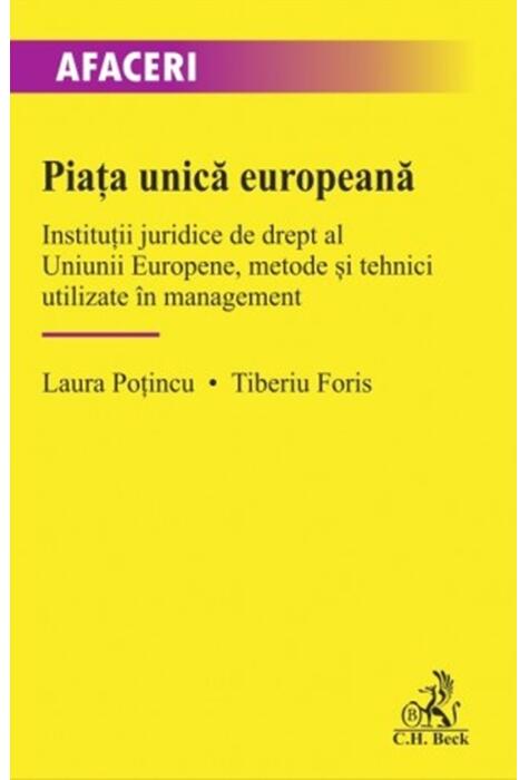 Copertă produs Piața unică europeană