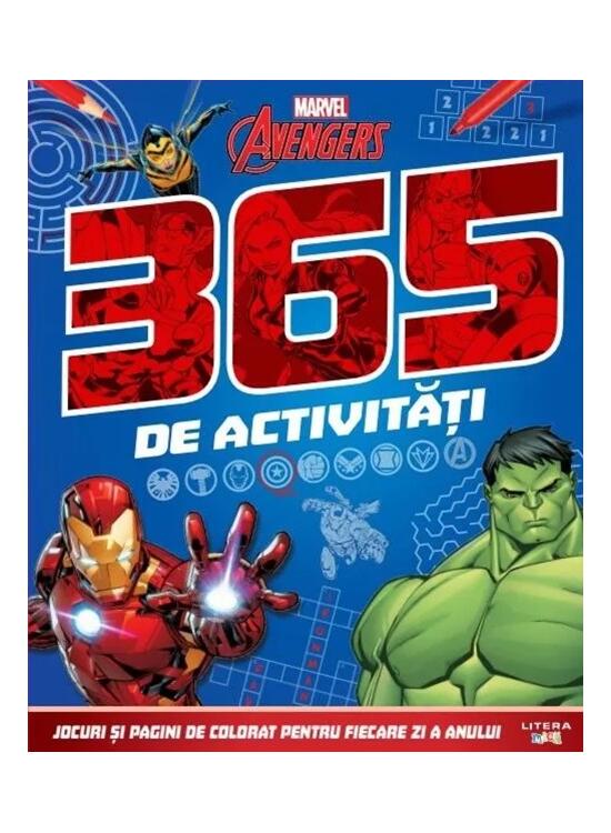 Copertă produs Disney. Marvel. Avengers. 365 de activități - gallery big 1