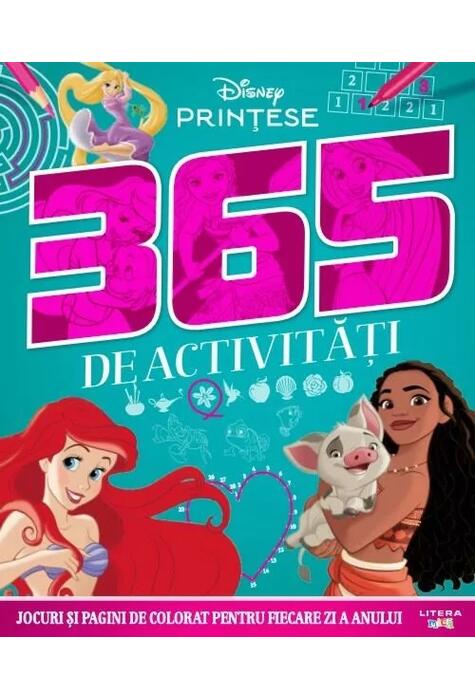Copertă produs Disney. Prințese. 365 de activități