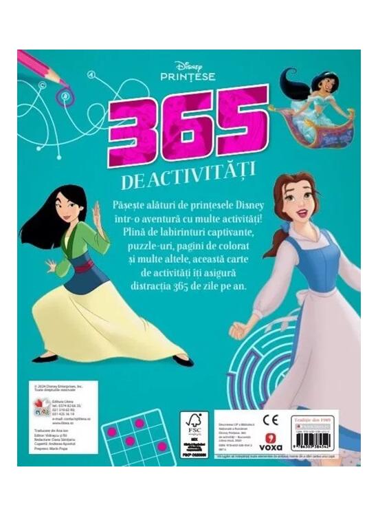 Copertă produs Disney. Prințese. 365 de activități - gallery big 2