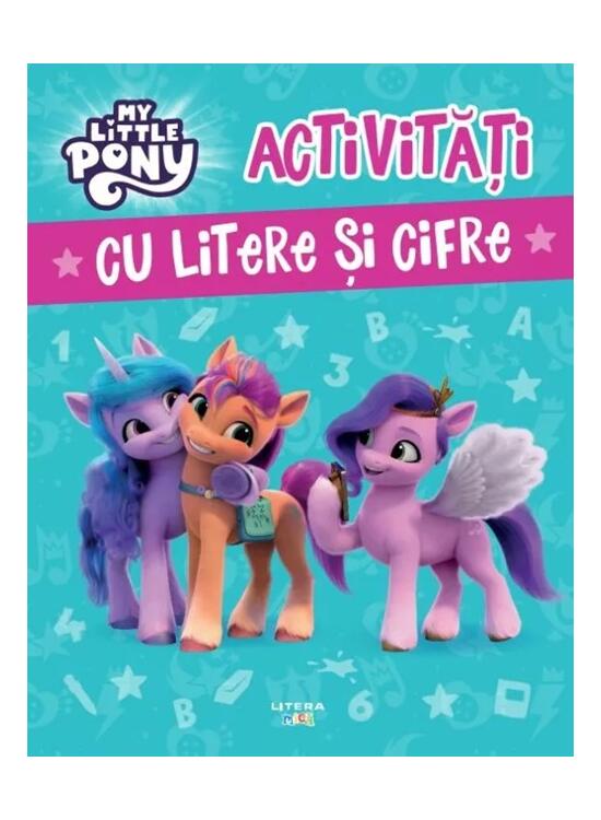 Copertă produs My Little Pony. Activități cu litere și cifre - gallery big 1