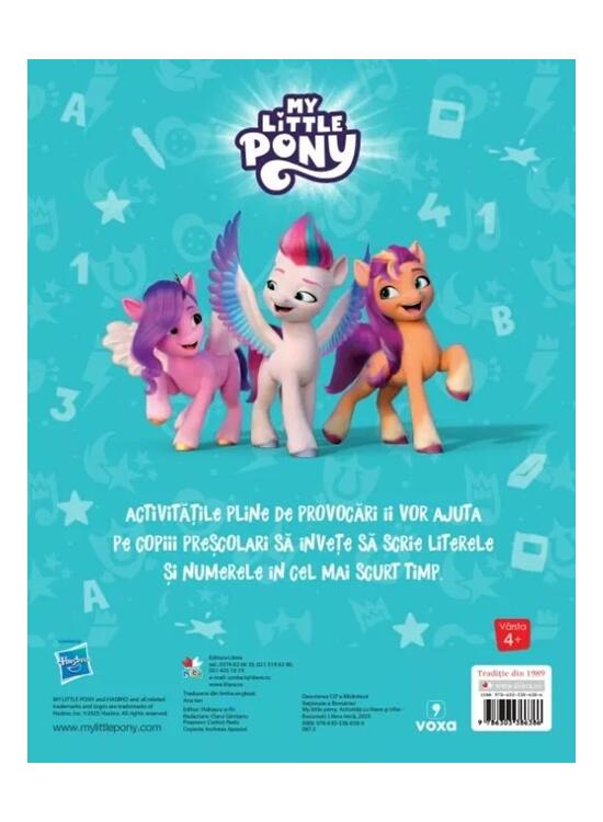 Copertă produs My Little Pony. Activități cu litere și cifre - gallery big 2