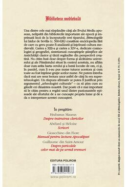 Copertă produs Etimologii XIII-XIV