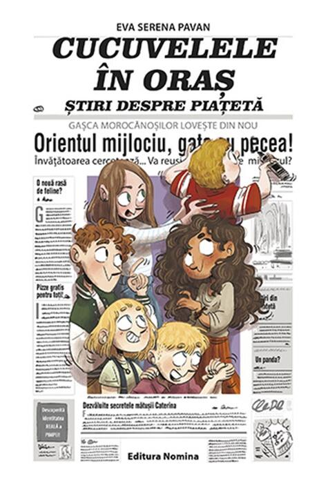 Copertă produs Cucuvelele &icirc;n oraș
