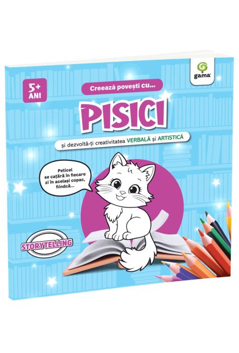 Copertă produs Creează povești cu... pisici