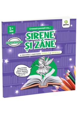 Copertă produs Creează povești cu... sirene și z&acirc;ne