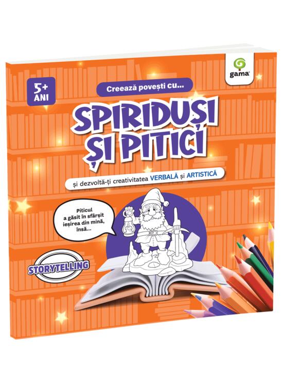 Copertă produs Creează povești cu... spiriduși și pitici - gallery big 1