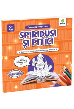 Copertă produs Creează povești cu... spiriduși și pitici