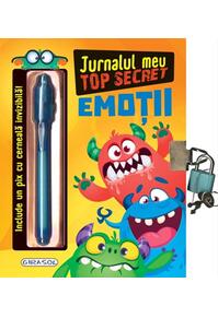 Copertă produs Jurnalul meu top secret. Emoții